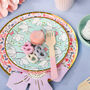In Full Bloom Large Party Plates X 10, thumbnail 3 of 4