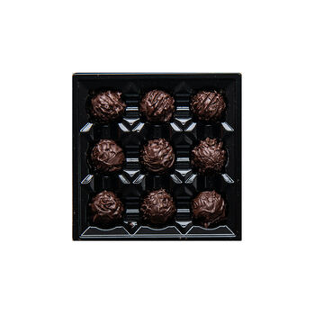 Chocolate Taster Box Dark Chocolate Hazelnut Praline, 3 of 5