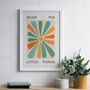 'Enjoy The Little Things' Graphic Print, thumbnail 1 of 5