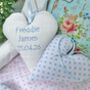Linen Baby Name Heart, thumbnail 11 of 12