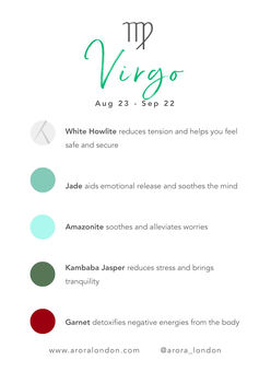 Virgo Zodiac Crystal Kit, 4 of 4