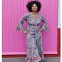 'Arianna' Floral Maxi Dress, thumbnail 4 of 5