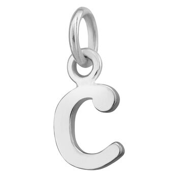 Selection Of Sterling Silver Letter Charms, 8 of 12