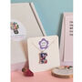 Letter Box Gift To Go Floral Initial Necklace, thumbnail 1 of 9