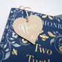 Grandma Mothers Day Wooden Heart Card, thumbnail 8 of 9