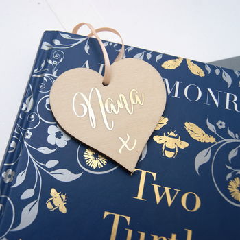 Grandma Mothers Day Wooden Heart Card, 8 of 9