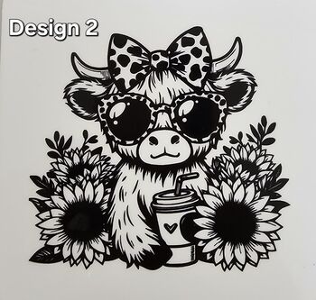 Personalised Tote Bag Cute Cow Design, 5 of 7