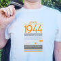 80th Birthday Gift T Shirt Of The Year 1944, thumbnail 7 of 11