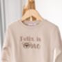 Personalised Embroidered Bear 'One' First Birthday Sweatshirt Jumper, thumbnail 4 of 9