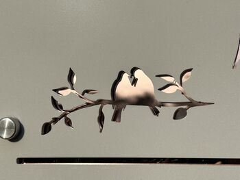 Personalised Bird On Branch Design House Acrylic Number Sign, 6 of 7