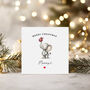Mummy Christmas Card Elephant Design, thumbnail 1 of 2