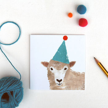 Sheep In A Hat Birthday Card, 2 of 2
