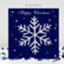 Butterfly Snowflake Christmas Stickers, 25 Stickers, thumbnail 2 of 9