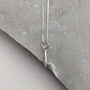 Sterling Silver Spear Necklace, thumbnail 4 of 7