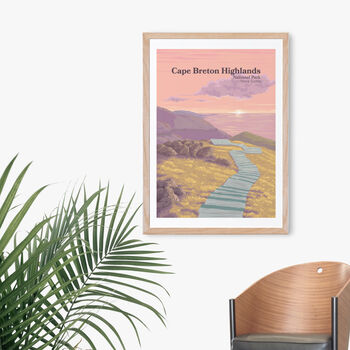 Cape Breton Highlands National Park Travel Poster, 4 of 8