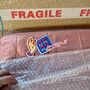 Glass Gold Leaf 'Let Me Be Your Fantasy' Wall Art Sign, thumbnail 8 of 11