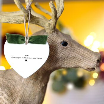 Personalised In Loving Memory Christmas Decoration, 5 of 5