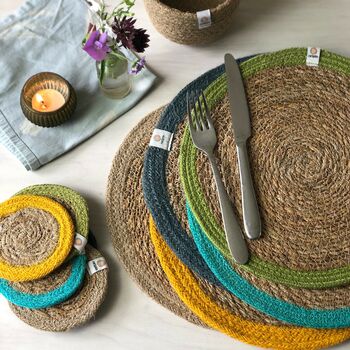 Natural Seagrass/Jute Tablemat, 7 of 7
