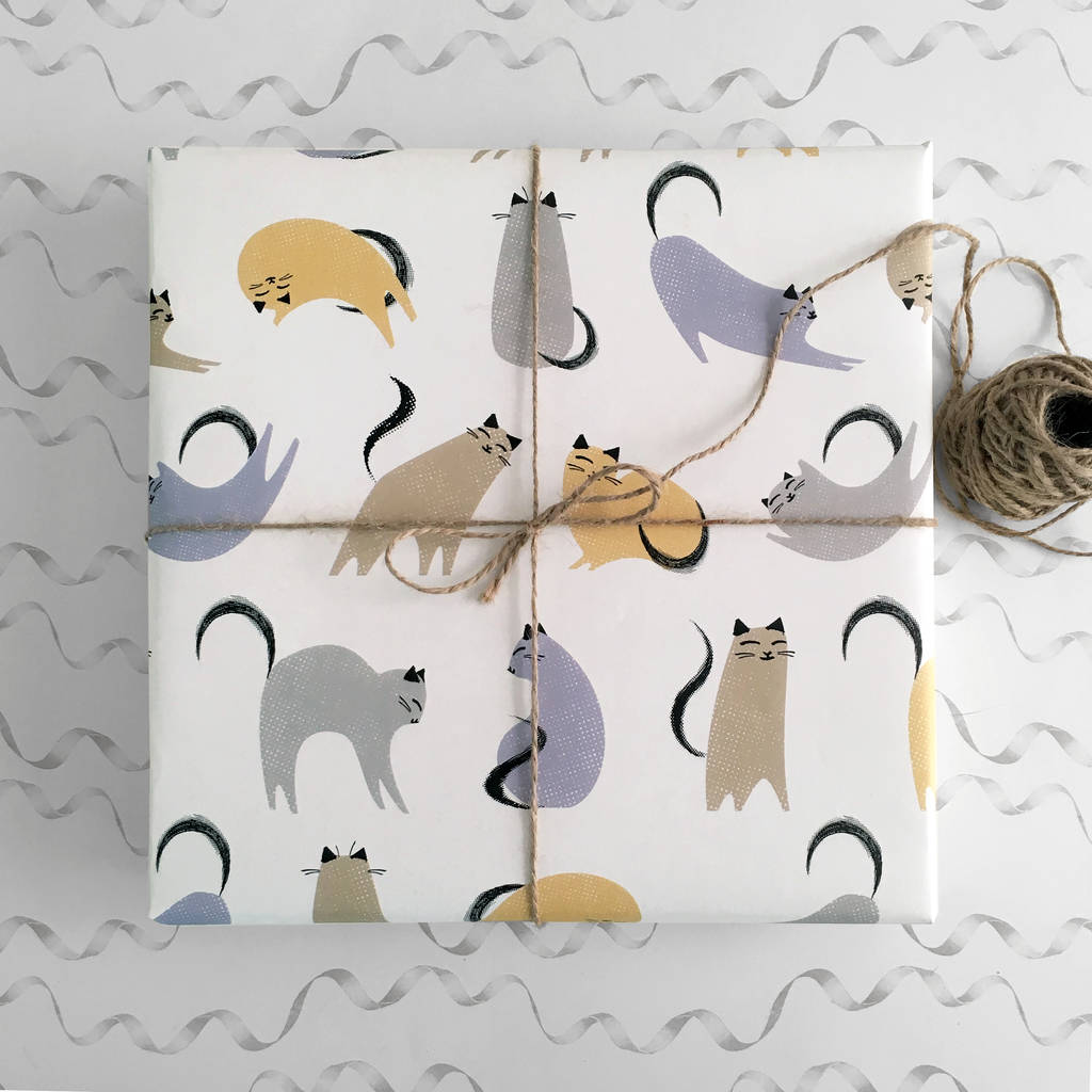 Cat Wrapping Paper By Purpose & Worth etc