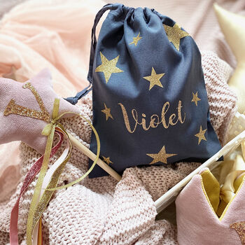 Personalised Stars Toy Storage Bag, 5 of 7