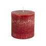 Lipstick Red Chunky Pillar Candle, thumbnail 5 of 5