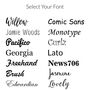 Personalised Wooden Hammer Choice Of Fonts, thumbnail 4 of 4