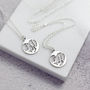 Anniversary Sterling Silver Initial Necklace, thumbnail 1 of 12