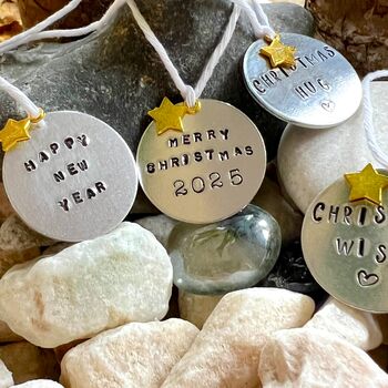 Personalised Christmas And New Year Keepsake Gift Tag, 4 of 10