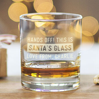 Personalised Glass For Santa, 2 of 4