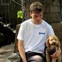 'Good People, Food And Mood' White Organic Cotton T Shirt, thumbnail 5 of 5