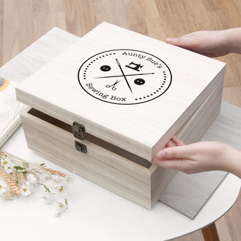 Personalised Sewing Box, 4 of 12