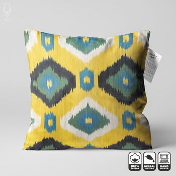 Ikat Decorative Hand Woven Pillow Cover, 2 of 8