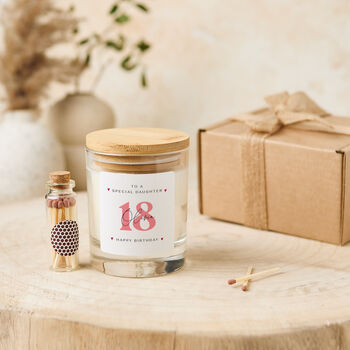 Personalised Daughter Birthday Gift Candle Set, 2 of 4
