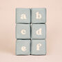 Sensory Baby Alphabet Blocks With Personalised Option, thumbnail 8 of 12