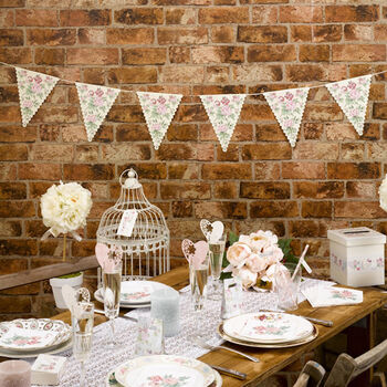 Rose Decorative Party Bunting, 2 of 3