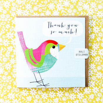 Birdie Thank You Card, 4 of 5