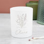 Personalised Bouquet Candle Holder, thumbnail 1 of 8