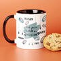 Choose Your Message Rugby Mug For Dad, thumbnail 2 of 7
