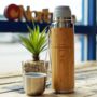 Northcore Bamboo Stainless Steel Thermos Flask, thumbnail 1 of 3