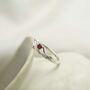 Dainty Ruby Ring, thumbnail 3 of 8