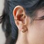Crystal Star Charm Ear Cuff In Gold Plating, thumbnail 3 of 5