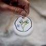 Forget Me Not Garden Silver Or Gold Statement Necklace, thumbnail 4 of 11