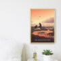 Go Rockpooling Travel Poster Art Print, thumbnail 2 of 8