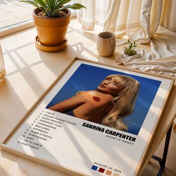 Set Of Three Album Cover Posters, Choose Your Own Album, 10 of 12
