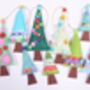 Sew Your Own Christmas Tree Garland Kit, thumbnail 1 of 4