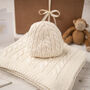 Baby Boys Cable Hat, thumbnail 6 of 12