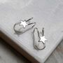 Gold Plated Or Sterling Silver Star Ear Cuffs, thumbnail 2 of 5