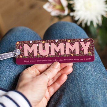 Personalised Metal Bookmark For Mummy, 2 of 2