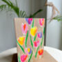 Tulips Floral Mother's Day Card, thumbnail 2 of 8