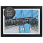 Manchester City Personalised Etihad Stadium Print, thumbnail 8 of 9
